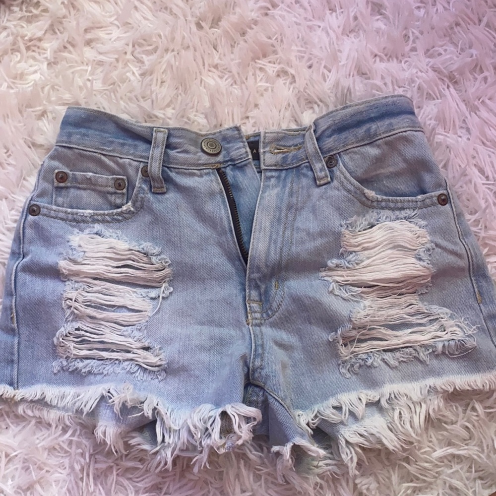 Girls denim shorts